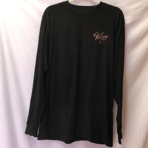 D. Sandhu Adult Men XL Camel Racing Graphic Tee